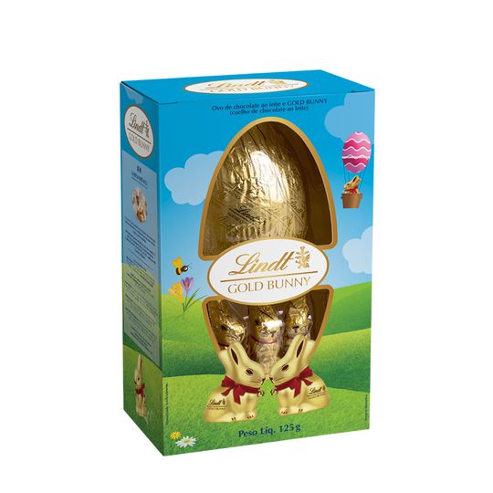 Ovo Lindt Gold Bunny 125g